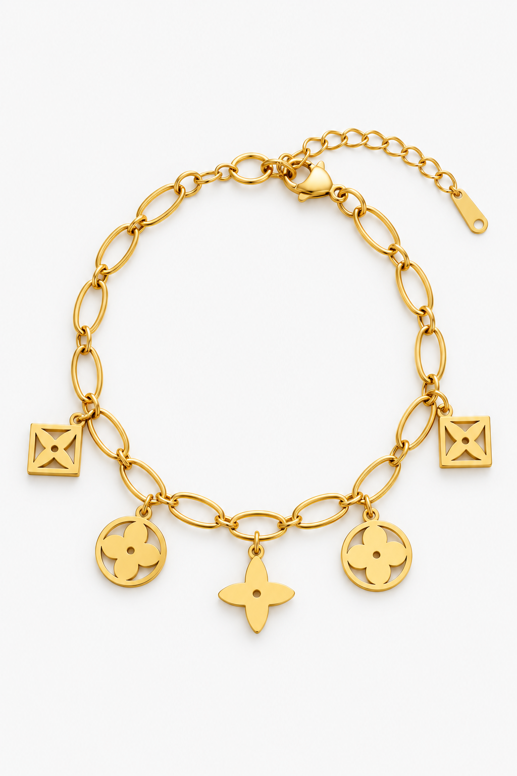Signature Charm Bracelet | 18K Gold