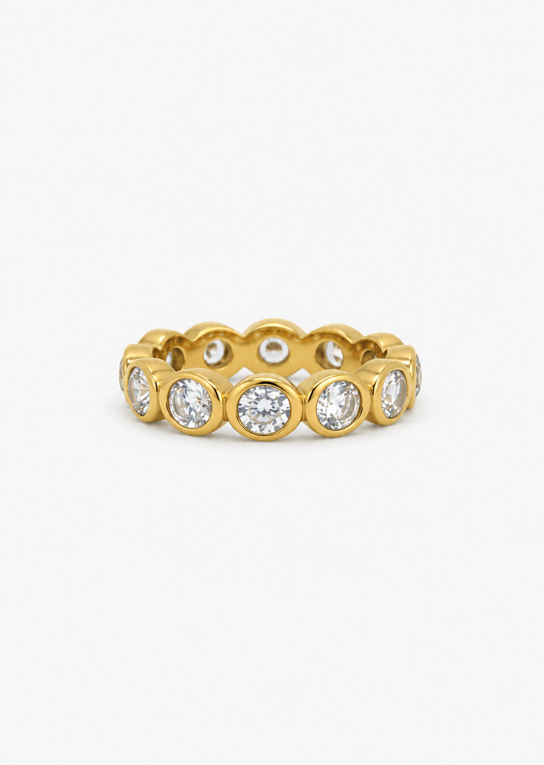 Eternal Circle Ring | 18K Gold