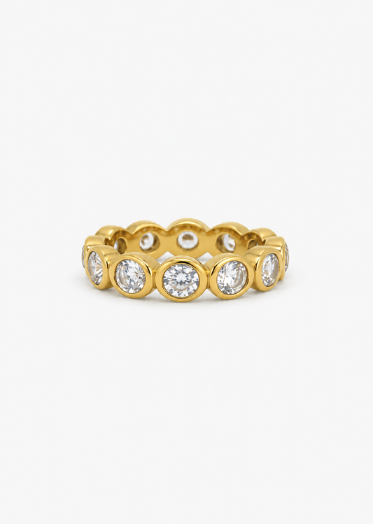 Eternal Circle Ring | 18K Gold