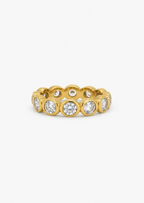 Eternal Circle Ring | 18K Gold