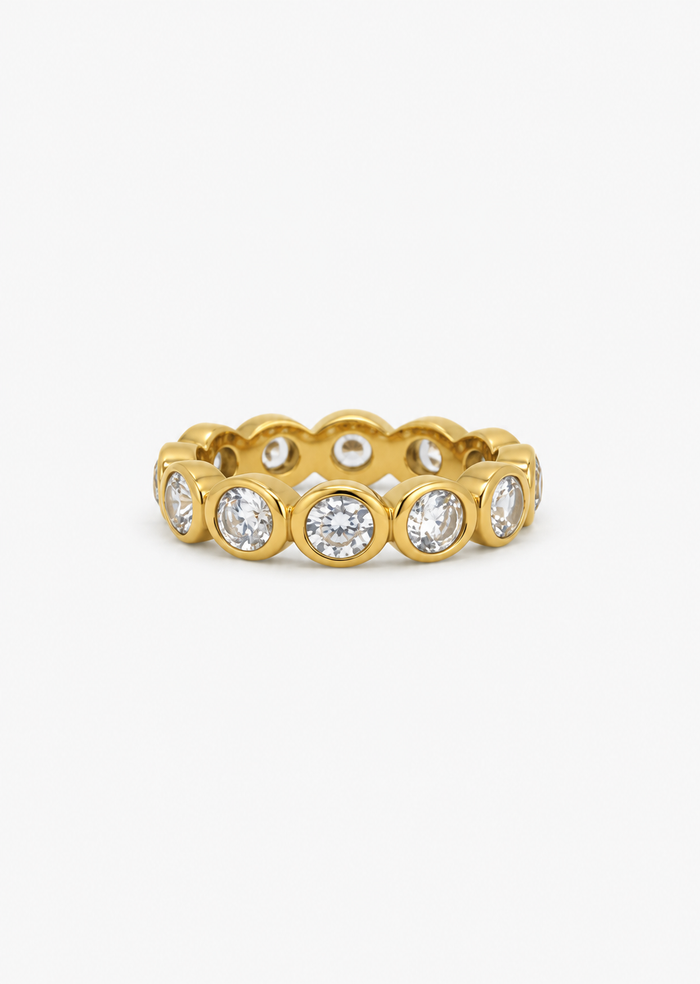 Eternal Circle Ring | 18K Gold