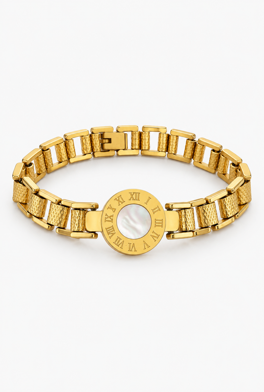 Heritage Watch Bracelet | 18K Gold