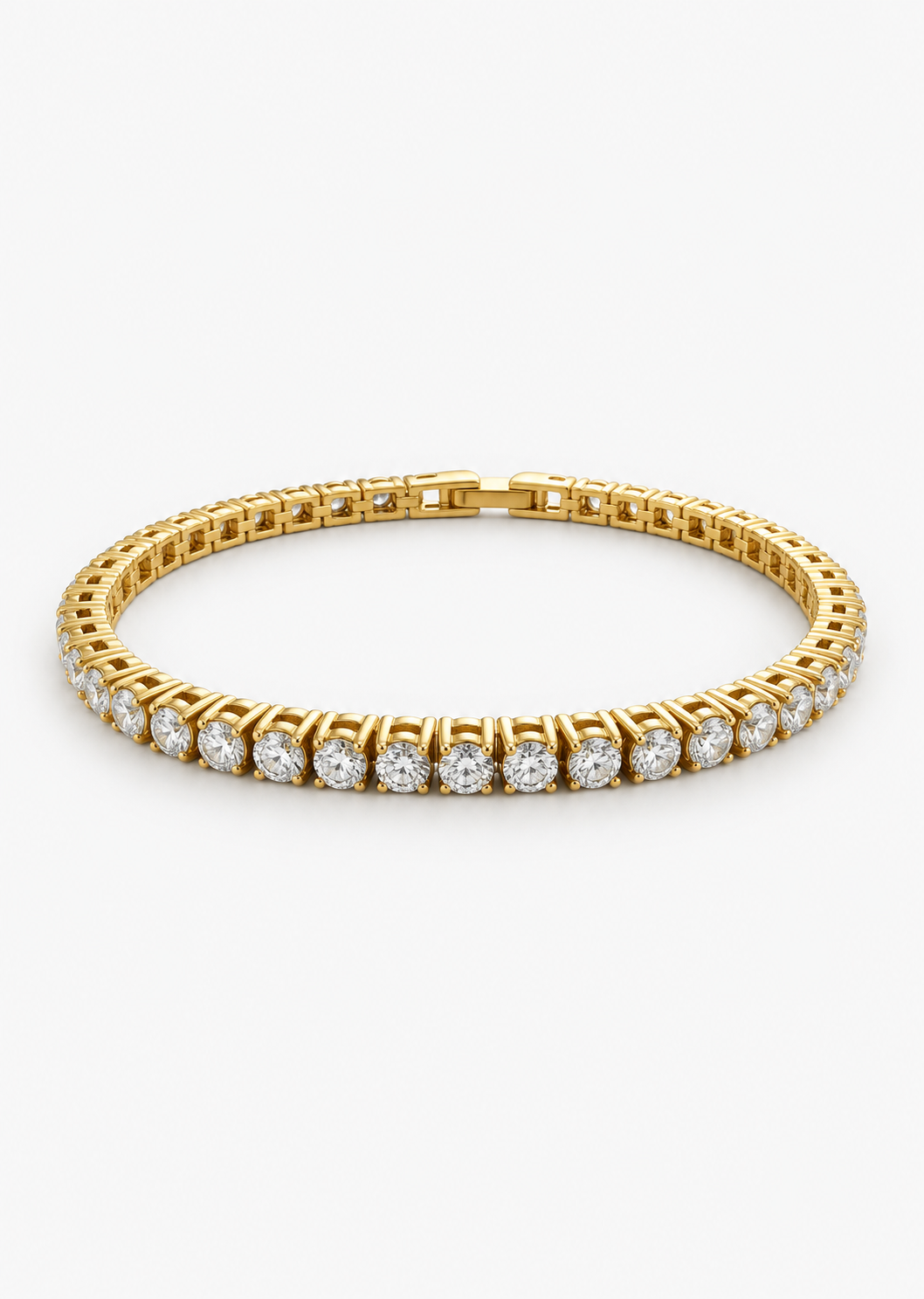 Tennis Bracelet | 18K Gold