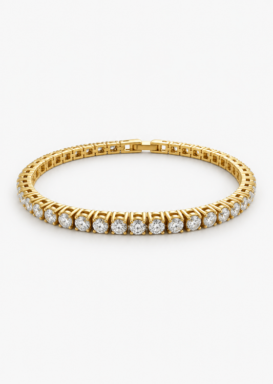Tennis Bracelet | 18K Gold
