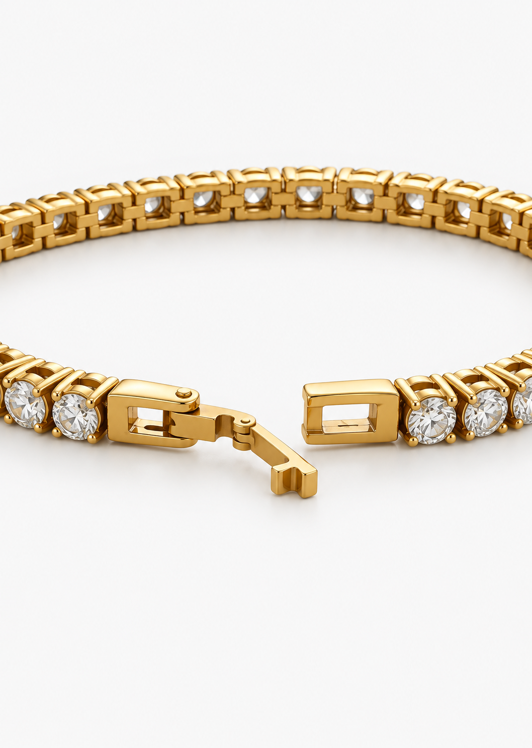 Tennis Bracelet | 18K Gold