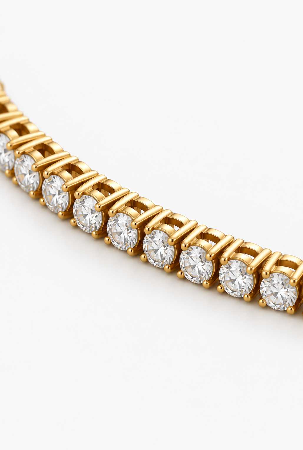 Tennis Bracelet | 18K Gold
