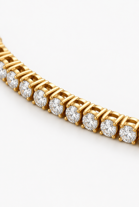Tennis Bracelet | 18K Gold