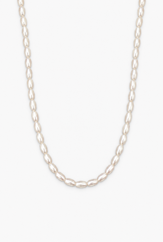 Freshwater Pearl Necklace | 18K Gold