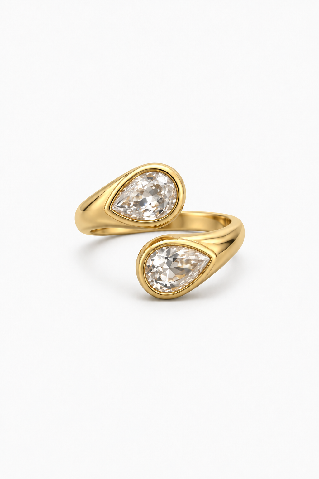 Toi et Moi Ring | 18K Gold