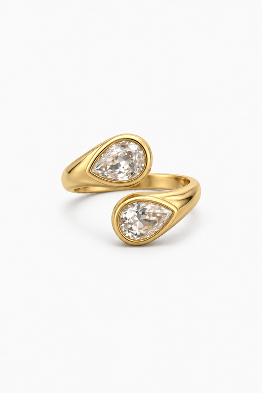Toi et Moi Ring | 18K Gold