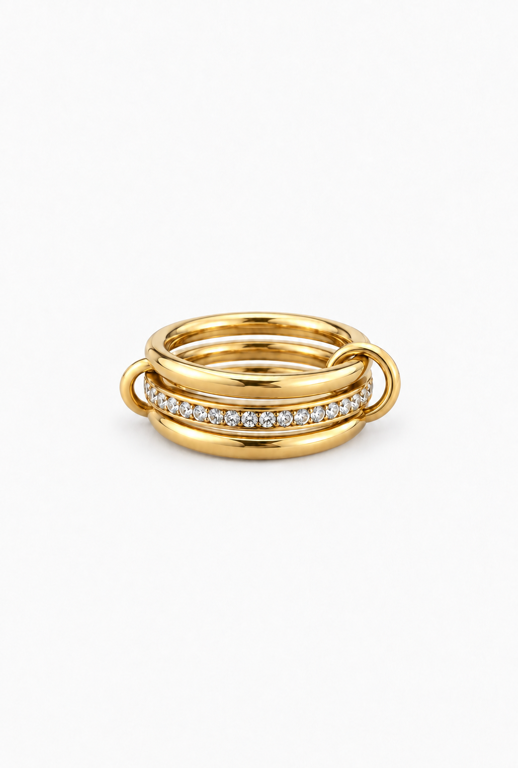 Trio Band Ring | 18K Gold