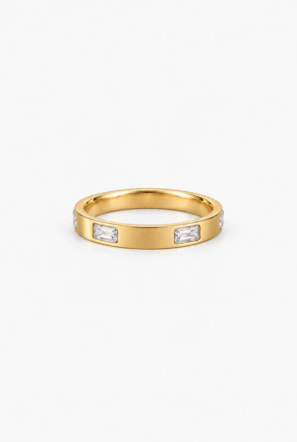 Heritage Band Ring | 18K Gold