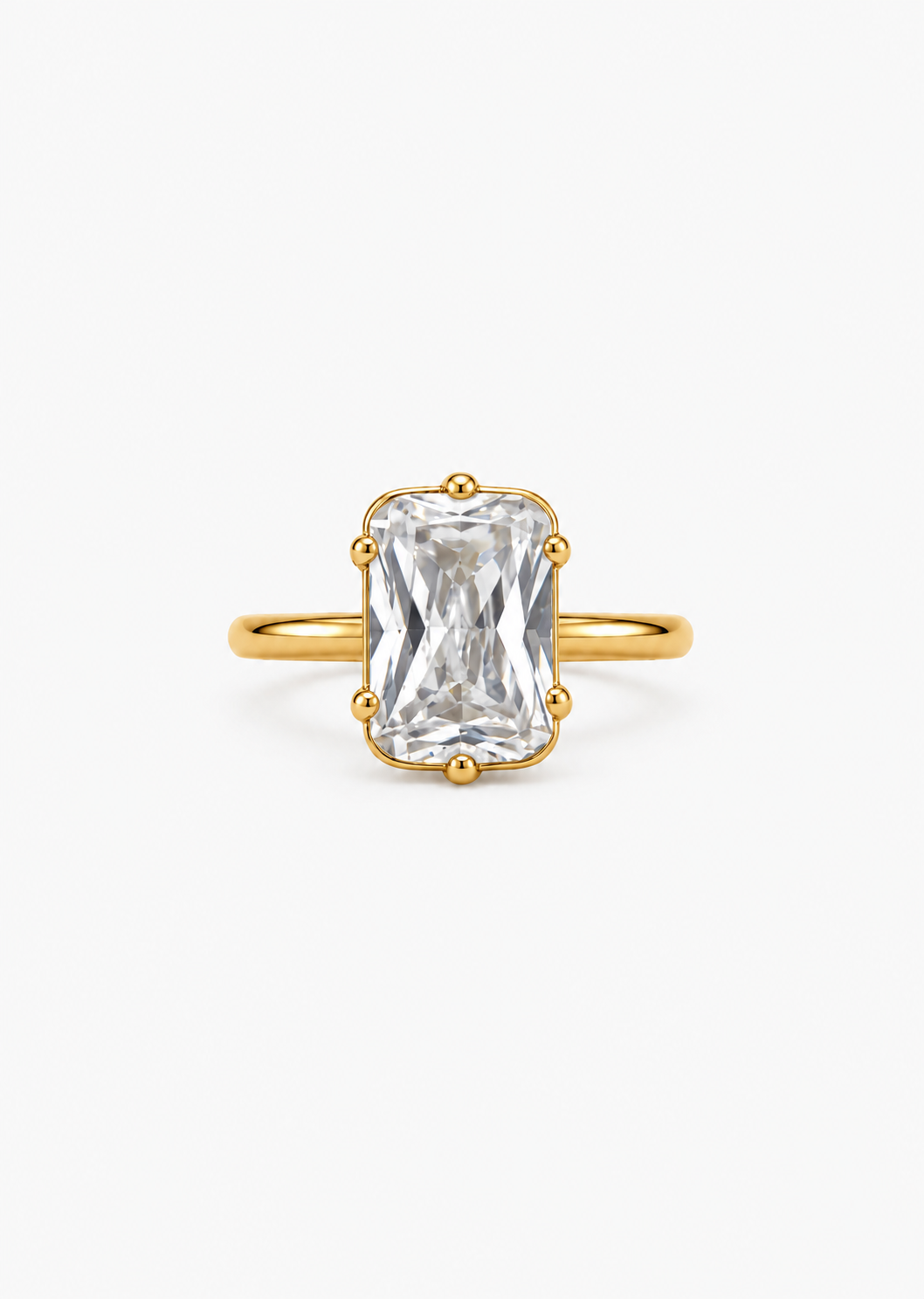 Signature Solitaire Ring | 18K Gold