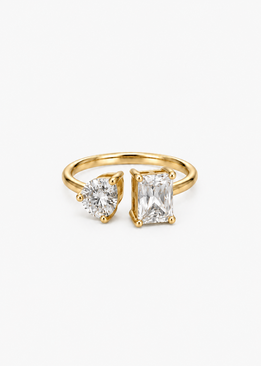Soulmate Open Ring | 18K Gold