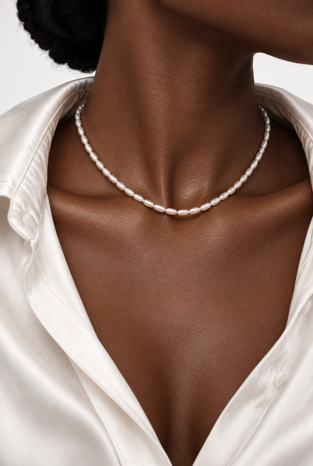 Freshwater Pearl Necklace | 18K Gold