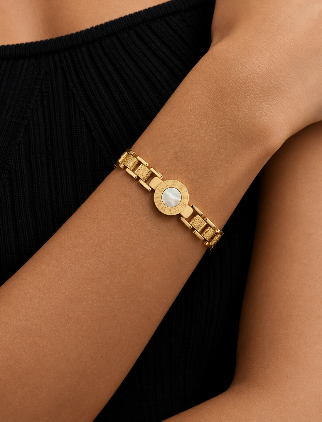 Heritage Watch Bracelet | 18K Gold